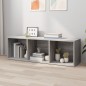 vidaXL Estantería/mueble de TV contrachapada gris Sonoma 36x30x114 cm vidaXL Estantería/mueble de TV contrachapada gris Sonoma 36x30x114 cm