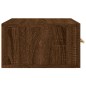 vidaXL Mesita de noche de pared color roble marrón 35x35x20 cm vidaXL Mesita de noche de pared color roble marrón 35x35x20 cm