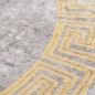 vidaXL Alfombra lavable antideslizante gris φ120 cm vidaXL Alfombra lavable antideslizante gris φ120 cm