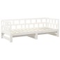 vidaXL Sofá cama extraíble madera maciza de pino blanco 2x(90x200) cm vidaXL Sofá cama extraíble madera maciza de pino blanco 2x(90x200) cm