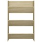 vidaXL Zapateros de pared 2 uds contrachapada roble Sonoma 60x18x90 cm vidaXL Zapateros de pared 2 uds contrachapada roble Sonoma 60x18x90 cm
