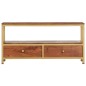 vidaXL Aparador de madera maciza de acacia 90x30x45 cm vidaXL Aparador de madera maciza de acacia 90x30x45 cm