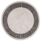 vidaXL Alfombra lavable antideslizante beige claro φ120 cm vidaXL Alfombra lavable antideslizante beige claro φ120 cm