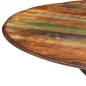 vidaXL Mesa de comedor madera maciza reciclada y acero 110x78 cm vidaXL Mesa de comedor madera maciza reciclada y acero 110x78 cm