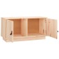 vidaXL Mueble de TV de madera maciza de pino 80x34x40 cm