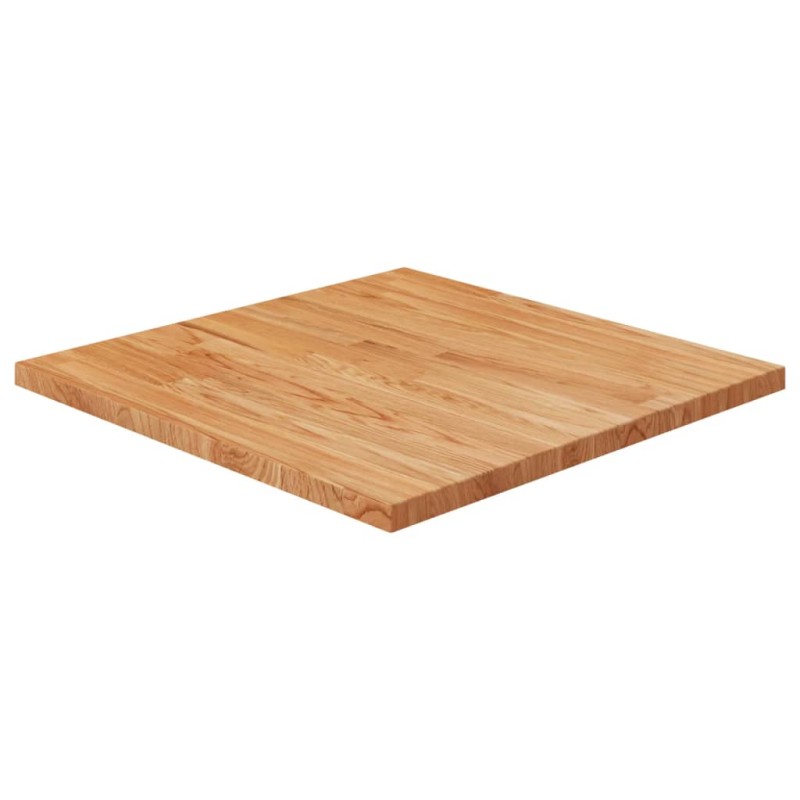 vidaXL Tablero de mesa cuadrada madera roble marrón claro 60x60x2,5 cm vidaXL Tablero de mesa cuadrada madera roble marrón claro 60x60x2,5 cm