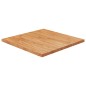 vidaXL Tablero de mesa cuadrada madera roble marrón claro 60x60x2,5 cm vidaXL Tablero de mesa cuadrada madera roble marrón claro 60x60x2,5 cm