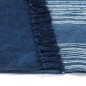 vidaXL Alfombra de algodón Kilim con estampado azul 160x230 cm vidaXL Alfombra de algodón Kilim con estampado azul 160x230 cm