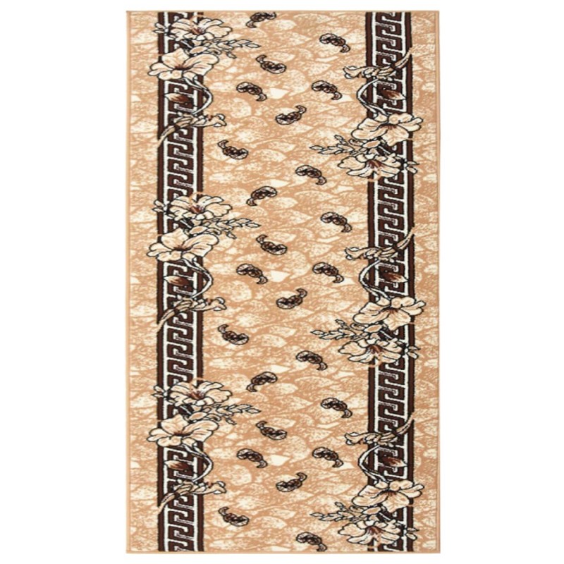 vidaXL Alfombra de pasillo BCF beige 100x150 cm vidaXL Alfombra de pasillo BCF beige 100x150 cm