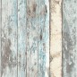 DUTCH WALLCOVERINGS Papel de pared pintado trozos madera azul PE10012 DUTCH WALLCOVERINGS Papel de pared pintado trozos madera azul PE10012