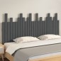 vidaXL Cabecero de cama de pared madera maciza pino gris 166x3x80 cm vidaXL Cabecero de cama de pared madera maciza pino gris 166x3x80 cm