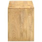 vidaXL Mueble para la TV madera de mango maciza 107x35x45 cm