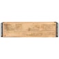 vidaXL Mueble para TV de madera maciza de mango rugosa 120x30x40 cm