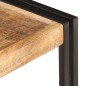 vidaXL Mueble para TV de madera maciza de mango rugosa 120x30x40 cm