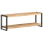 vidaXL Mueble para TV de madera maciza de mango rugosa 120x30x40 cm