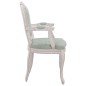 vidaXL Silla de comedor terciopelo gris claro 62x59,5x100,5 cm vidaXL Silla de comedor terciopelo gris claro 62x59,5x100,5 cm