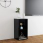 vidaXL Mueble para TV madera contrachapada negro brillo 72x35x36,5 cm vidaXL Mueble para TV madera contrachapada negro brillo 72x35x36,5 cm