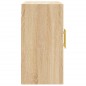vidaXL Armario de pared madera de ingeniería roble Sonoma 60x31x60 cm vidaXL Armario de pared madera de ingeniería roble Sonoma 60x31x60 cm