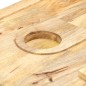 vidaXL Mesa de centro estilo cassette madera maciza mango vidaXL Mesa de centro estilo cassette madera maciza mango