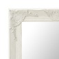 vidaXL Espejo de pared estilo barroco blanco 60x40 cm
