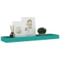 vidaXL Estantes de pared Loggia 4 uds azul MDF 60x15x4 cm vidaXL Estantes de pared Loggia 4 uds azul MDF 60x15x4 cm