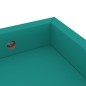 vidaXL Estantes de pared Loggia 4 uds azul MDF 60x15x4 cm vidaXL Estantes de pared Loggia 4 uds azul MDF 60x15x4 cm