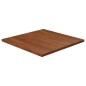 vidaXL Tablero de mesa cuadrada madera roble marrón oscuro 70x70x2,5cm vidaXL Tablero de mesa cuadrada madera roble marrón oscuro 70x70x2,5cm