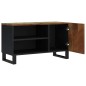 vidaXL Mueble de TV madera reciclada y madera contrachapada 80x33x46cm vidaXL Mueble de TV madera reciclada y madera contrachapada 80x33x46cm