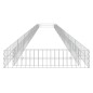 vidaXL Arriate de gaviones de acero galvanizado 800x100x20 cm vidaXL Arriate de gaviones de acero galvanizado 800x100x20 cm