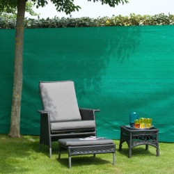 Nature Malla de ocultación de jardín PE verde 1,2x5 m 