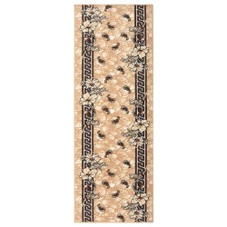 vidaXL Alfombra de pasillo BCF beige 80x200 cm