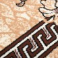 vidaXL Alfombra de pasillo BCF beige 80x200 cm