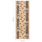 vidaXL Alfombra de pasillo BCF beige 80x200 cm