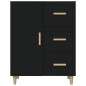 vidaXL Aparador de madera de ingeniería negro 69,5x34x90 cm vidaXL Aparador de madera de ingeniería negro 69,5x34x90 cm
