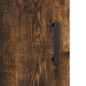 vidaXL Aparador de madera contrachapada roble ahumado 34,5x34x180 cm vidaXL Aparador de madera contrachapada roble ahumado 34,5x34x180 cm