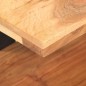 vidaXL Mesita de noche de madera maciza de acacia 50x40x40 cm