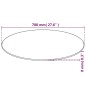 vidaXL Tablero de mesa de cristal templado redondo 700 mm vidaXL Tablero de mesa de cristal templado redondo 700 mm