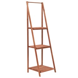 vidaXL Soporte para plantas de madera de cedro 45x40x145 cm