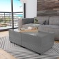 vidaXL Mesa de centro gris brillo 120x60x35 cm vidaXL Mesa de centro gris brillo 120x60x35 cm