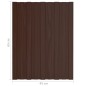 vidaXL Panel para tejado acero galvanizado marrón 12 unidades 60x45 cm vidaXL Panel para tejado acero galvanizado marrón 12 unidades 60x45 cm