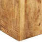 vidaXL Soportes para plantas 2 unidades madera maciza de mango vidaXL Soportes para plantas 2 unidades madera maciza de mango