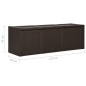 vidaXL Caja de cojines marrón 130 L 125x40x42 cm vidaXL Caja de cojines marrón 130 L 125x40x42 cm