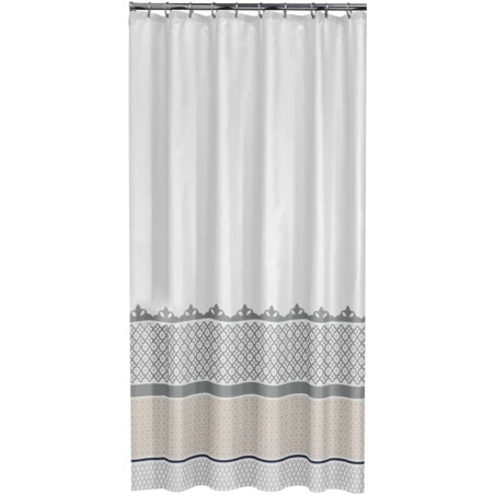 Sealskin cortina de ducha 180 cm modelo Marrakech 235281318 (Plateada)