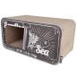 DISTRICT70 Rascador/Cueva para gatos SARDINE negro DISTRICT70 Rascador/Cueva para gatos SARDINE negro