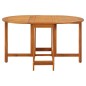 vidaXL Mesa de jardín madera maciza de acacia 130x90x72 cm vidaXL Mesa de jardín madera maciza de acacia 130x90x72 cm