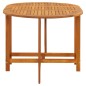 vidaXL Mesa de jardín madera maciza de acacia 130x90x72 cm vidaXL Mesa de jardín madera maciza de acacia 130x90x72 cm