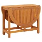 vidaXL Mesa de jardín madera maciza de acacia 130x90x72 cm vidaXL Mesa de jardín madera maciza de acacia 130x90x72 cm
