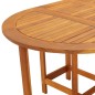 vidaXL Mesa de jardín madera maciza de acacia 130x90x72 cm vidaXL Mesa de jardín madera maciza de acacia 130x90x72 cm