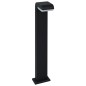 vidaXL Lámpara LED de jardín ovalada negra 9 W vidaXL Lámpara LED de jardín ovalada negra 9 W