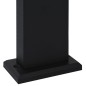 vidaXL Lámpara LED de jardín ovalada negra 9 W vidaXL Lámpara LED de jardín ovalada negra 9 W
